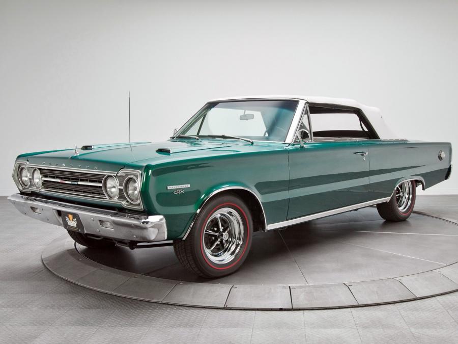  Plymouth Belvedere GTX 440 Convertible 1967 года  (фото 1 из 12)